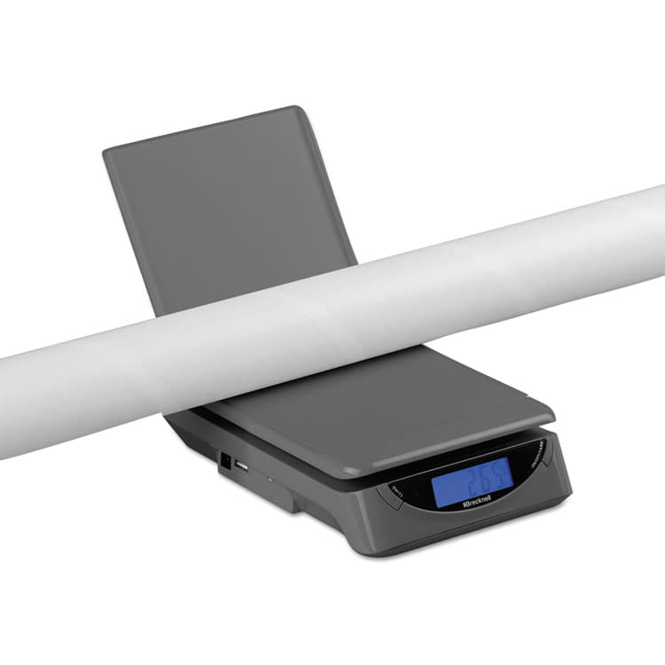 SALTER BRECKNELL 25lb Electronic Postal Shipping Scale, 8 x 6 Platform, Gray (SBWPS25) thumbnail 4