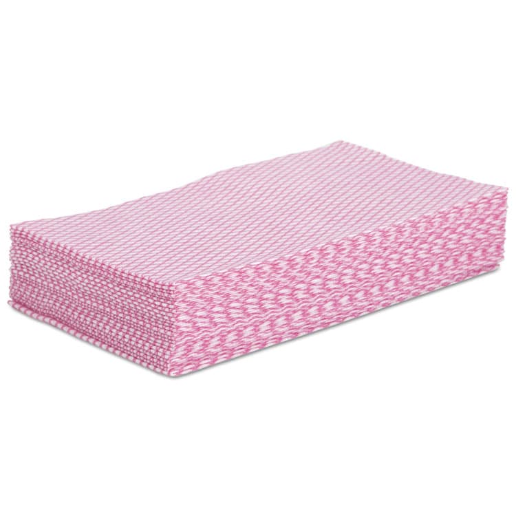 BOARDWALK Foodservice Wipers, 12 x 21, Pink/White, 200/Carton (BWKN8140)