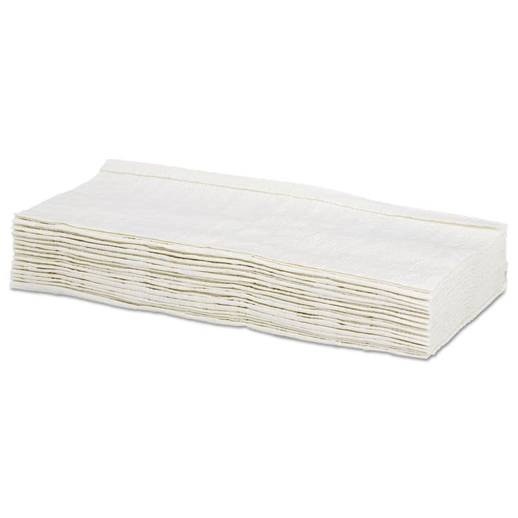 BOARDWALK Scrim Wipers, 4-Ply, 9.75 x 16.75, White, 150/Dispenser Pack, 6 Dispenser Packs/Carton (BWKE025IDW) thumbnail 2