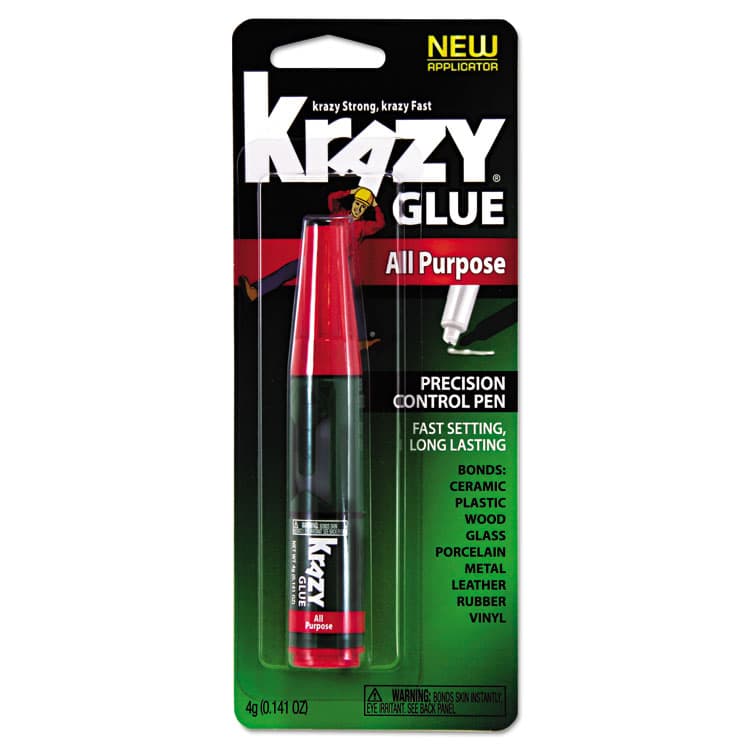 ELMER'S PRODUCTS, . All Purpose Krazy Glue, 0.14 oz, Dries Clear (EPIKG82948MR)