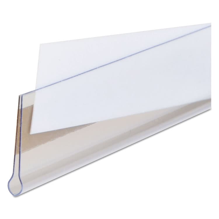 C-LINE PRODUCTS, Self-Adhesive Label Holders, Top Load, 0.5 x 3, Clear, 50/Pack (CLI87607) thumbnail 4