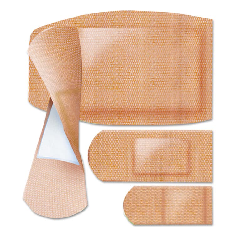 MEDLINE INDUSTRIES, . Flex Fabric Bandages, Assorted Sizes, 100/Box (MIICUR0700RB) thumbnail 2