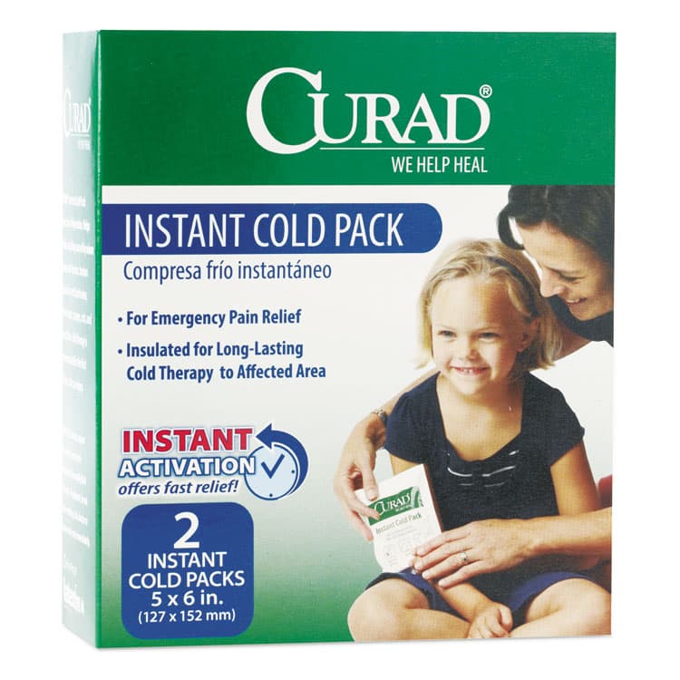 MEDLINE INDUSTRIES, . Instant Cold Pack, 5 x 6, 2/Box (MIICUR961R)
