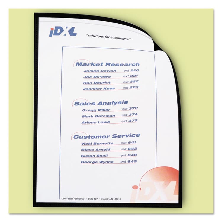 C-LINE PRODUCTS, Magnetic Cubicle Keepers Display Holders, 9.2 x 11.69, Magnetic Mount, Clear, 25/Pack (CLI37991)