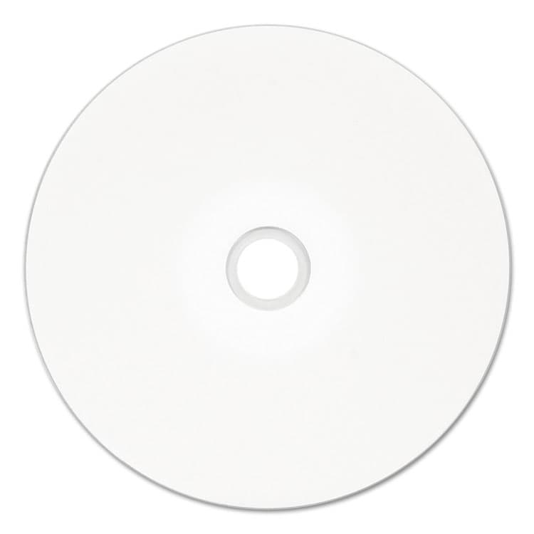 VERBATIM CORPORATION DVD+R Recordable Disc, 4.7 GB, 16x, Spindle, Hub Printable, White, 50/Pack (VER94917) thumbnail 2