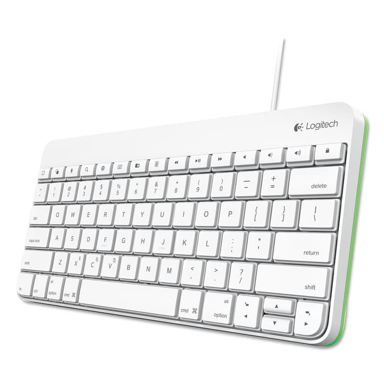 LOGITECH, . Wired Keyboard for iPad, Apple Lightning, White (LOG920006341)