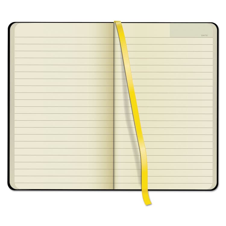 TOPS BUSINESS FORMS Idea Collective Journal with Elastic Closure, 1-Subject, Wide/Legal Rule, Black Hardcover, (120) 8.25 x 5 Sheets (TOP56872) thumbnail 4