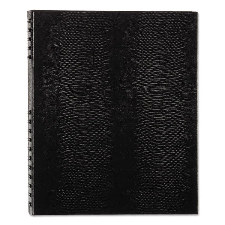 REDIFORM OFFICE PRODUCTS NotePro Notebook, 1-Subject, Medium/College Rule, Black Cover, (150) 11 x 8.5 Sheets (REDA10300BLK)
