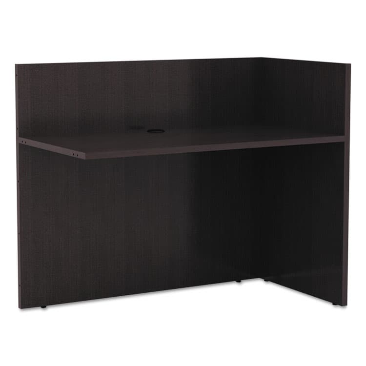 ALERA Alera Valencia Reversible Reception Return, 44.13w x 23.63d x 41.5h, Espresso (ALEVA324424ES)