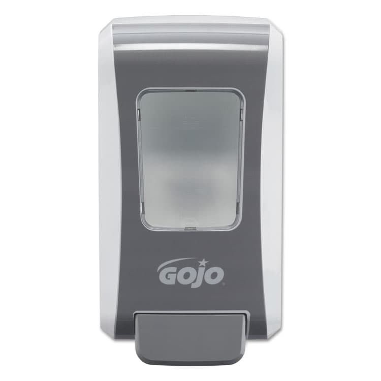 GO-JO INDUSTRIES FMX-20 Soap Dispenser, 2 L, 6.5 x 4.7 x 11.7, White/Gray, 6/Carton (GOJ527006) thumbnail 2
