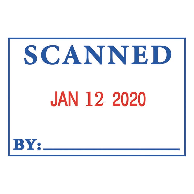 CONSOLIDATED STAMP 4 in 1 e-Message Dater, 0.94 x 1.75, COMPLETED/EMAILED/ENTERED/SCANNED (COS011098) thumbnail 4