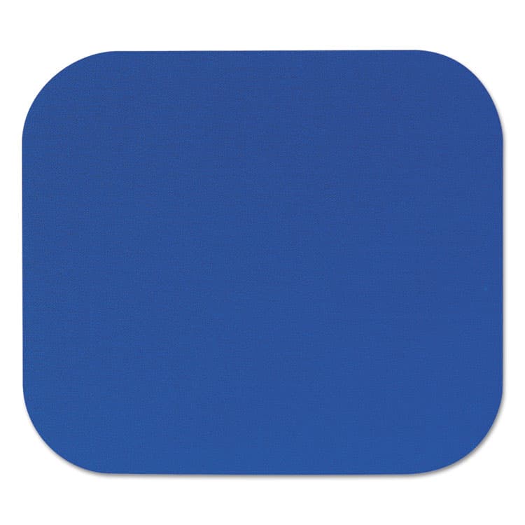 FELLOWES MFG. CO. Polyester Mouse Pad, 9 x 8, Blue (FEL58021)