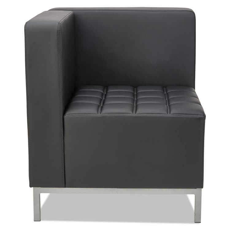 ALERA Alera QUB Series Corner Sectional, 26.38" x 26.38" x 30.5", Black (ALEQB8016) thumbnail 2
