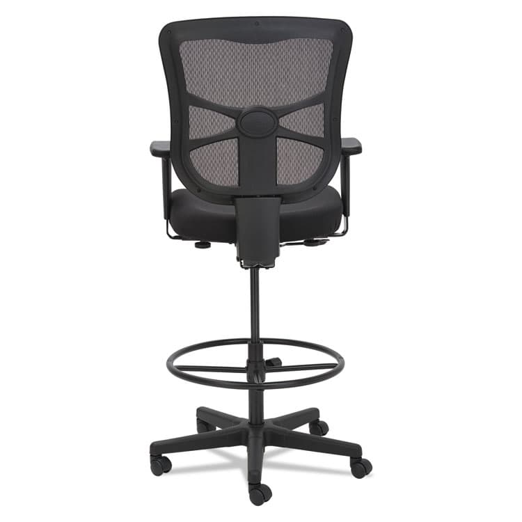 ALERA Alera Elusion Series Mesh Stool, Supports Up to 275 lb, 22.6" to 31.6" Seat Height, Black (ALEEL4614) thumbnail 4