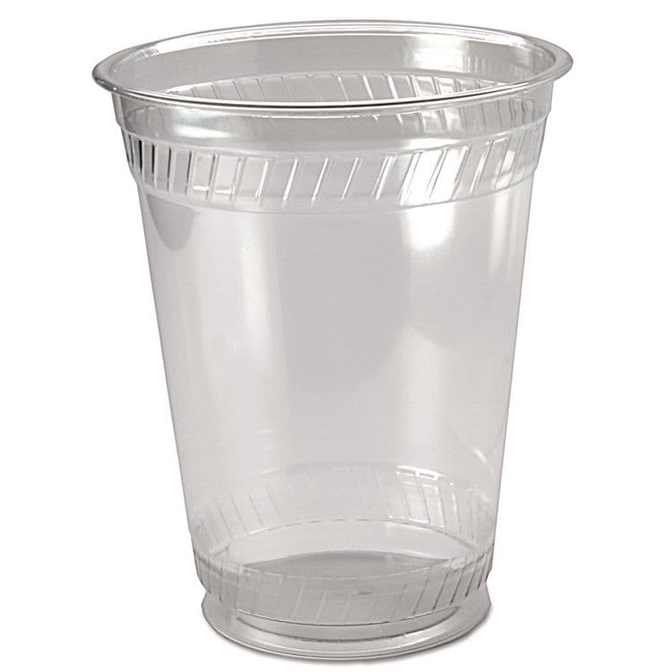 FABRI-KAL Kal-Clear PET Cold Drink Cups, 16 oz to 18 oz, Plastic, Clear, 50/Sleeve, 20 Sleeves/Carton (FABKC16S)