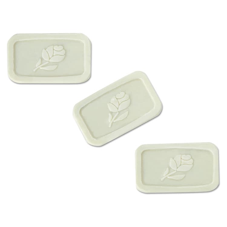 TRANSMACRO AMENITIES Unwrapped Amenity Bar Soap, Fresh Scent, #1 1/2, 500/Carton (GTP400150) thumbnail 3