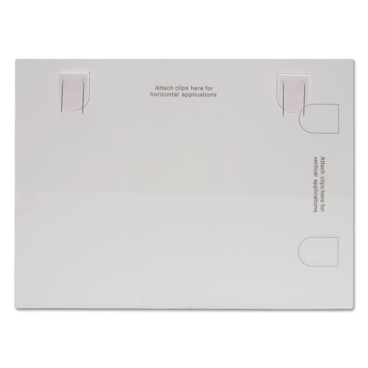 ADVANTUS CORPORATION Panel Wall Acrylic Frame, 11 x 8.5, Fabric Panel Mount, Clear (AVT75317) thumbnail 3