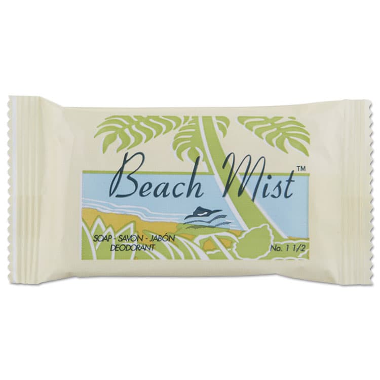 TRANSMACRO AMENITIES Face and Body Soap, Beach Mist Scent, # 1 1/2, 500/Carton (BHMNO15A)