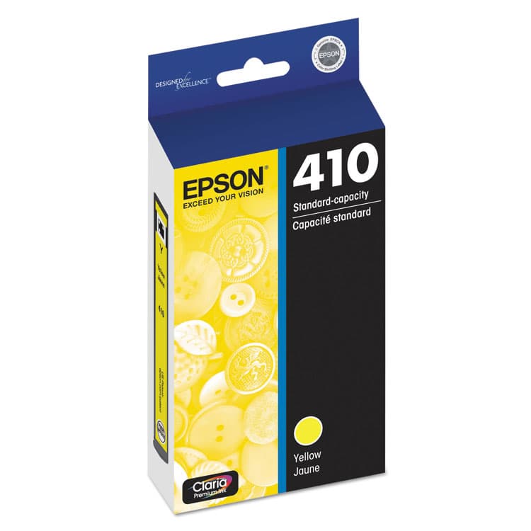 EPSON AMERICA, . T410420-S (410) Ink, Yellow (EPST410420S)