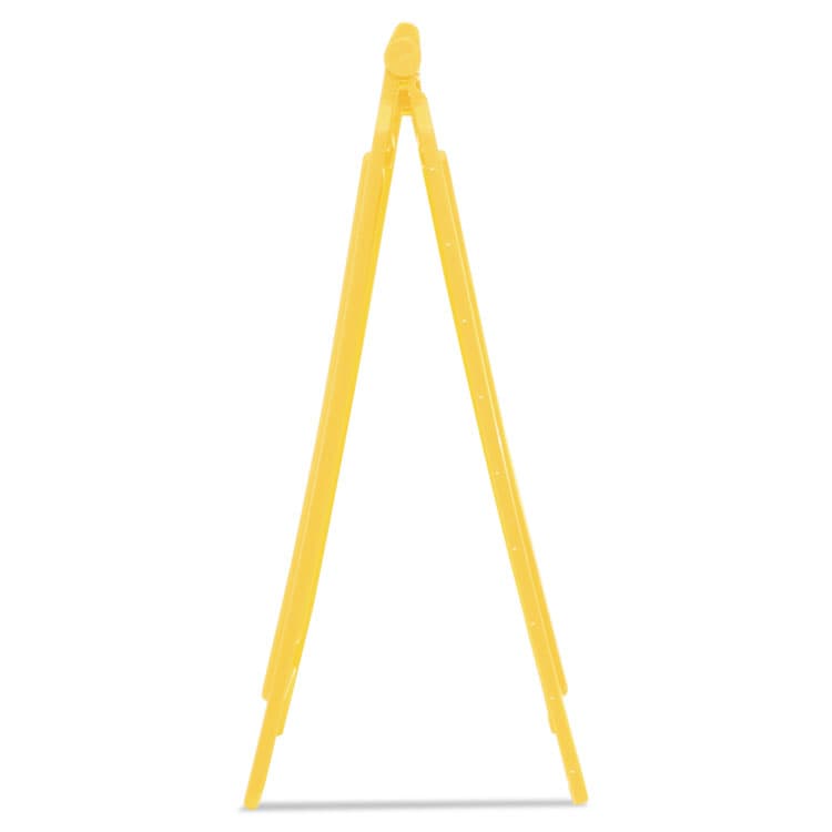 RUBBERMAID COMMERCIAL PROD. "Caution Wet Floor" Sign, 11 x 12 x 25, Yellow (RCP611277YW) thumbnail 2