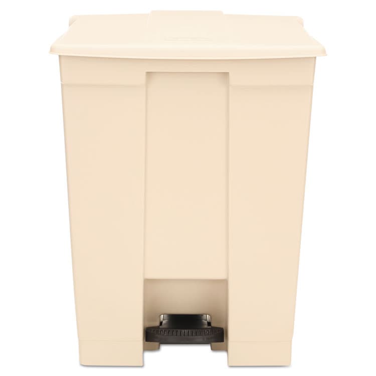 RUBBERMAID COMMERCIAL PROD. Legacy Step-On Receptacle, 18 gal, Polyethylene, Beige (RCP614500BG)