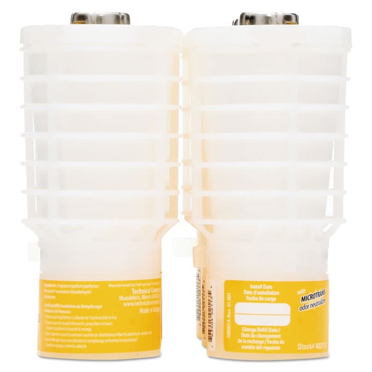 RUBBERMAID COMMERCIAL PROD. TCell Microtrans Odor Neutralizer Refill, Citrus, 1.62 oz, 6/Carton (RCP402113) thumbnail 2