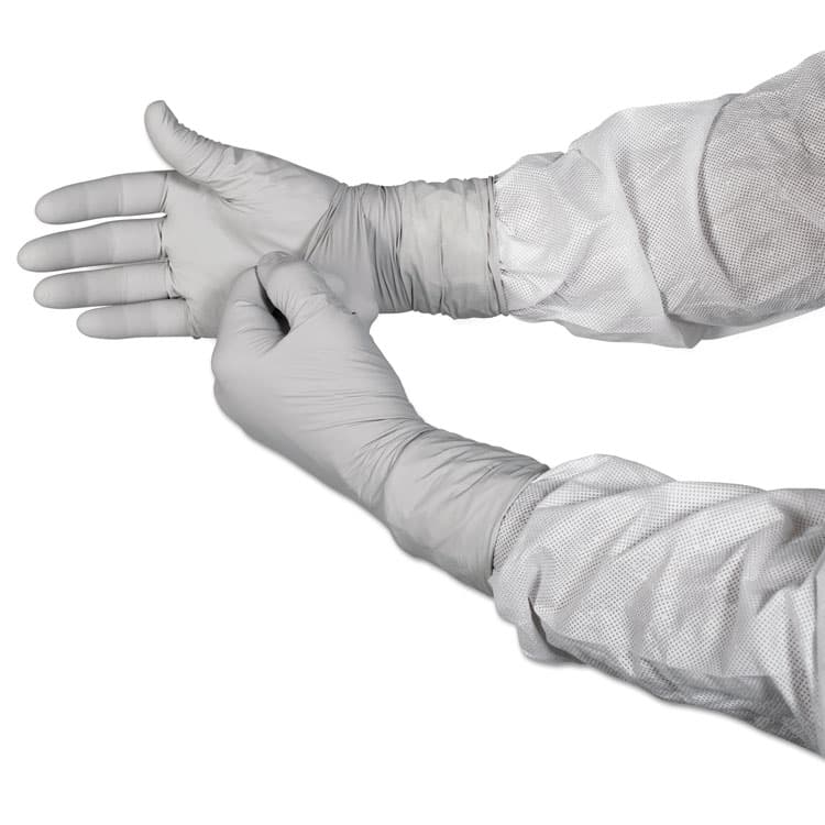 KIMBERLY CLARK G3 NXT Nitrile Gloves, Packaged Sterile, AQL 1.5, Size 7.5, 4 mil Thick, 12" Long, Gray, 60/Bag, 10 Bags/Carton (ANS11824)
