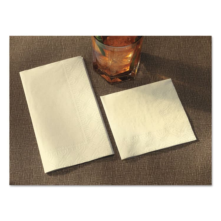 HOFFMASTER Dinner Napkins, 2-Ply, 15 x 17, White, 1,000/Carton (HFM180500) thumbnail 4