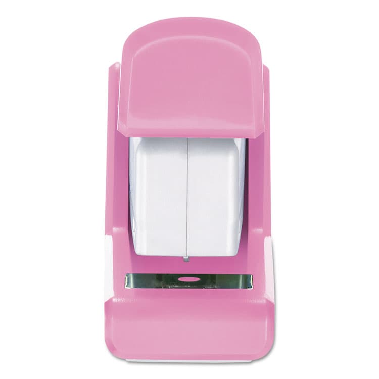 STANLEY BOSTITCH InCourage Spring-Powered Compact Stapler, 20-Sheet Capacity, Pink/Gray (ACI1588) thumbnail 4