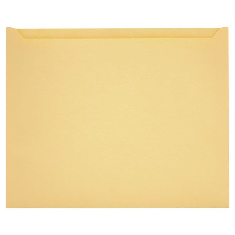 QUALITY PARK PRODUCTS Paper File Jackets, Letter Size, Buff, 100/Box (QUA63972)