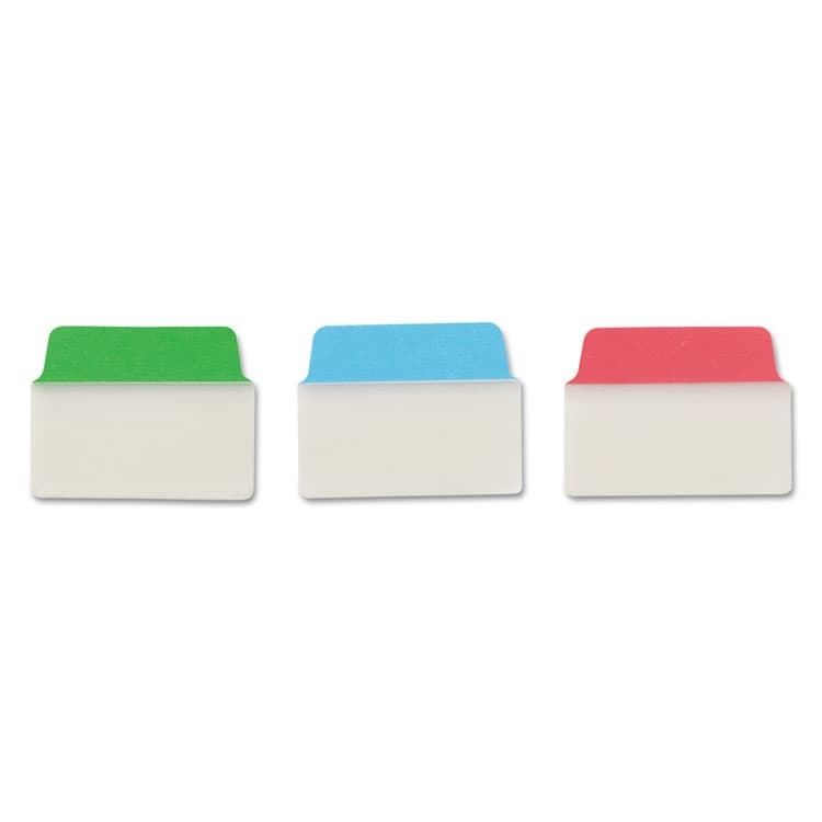 AVERY PRODUCTS CORPORATION Ultra Tabs Repositionable Tabs, Standard: 2" x 1.5", 1/5-Cut, Assorted Colors (Blue, Green and Red), 48/Pack (AVE74757) thumbnail 3