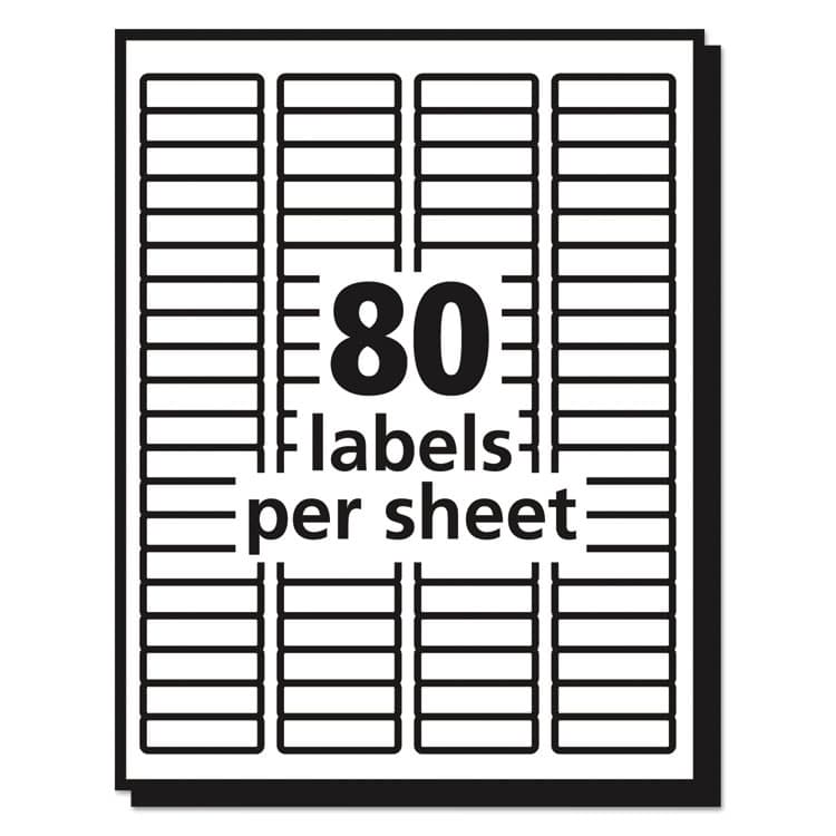 AVERY PRODUCTS CORPORATION Matte Clear Shipping Labels, Inkjet Printers, 8.5 x 11, Clear, 25/Pack (AVE8665) thumbnail 4