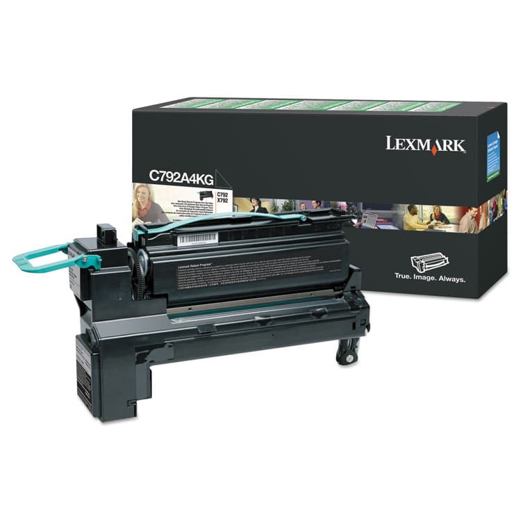 LEXMARK INT'L, . C792A4KG Return Program Toner, 6,000 Page-Yield, Black (LEXC792A4KG)