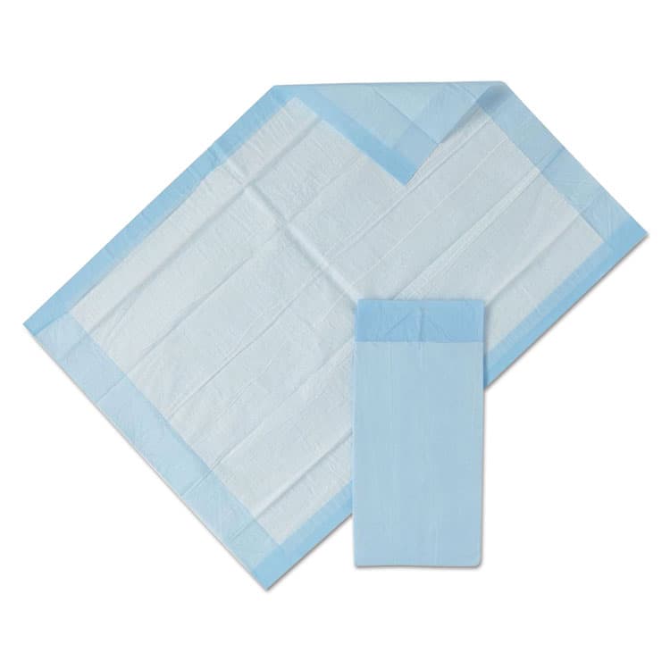 MEDLINE INDUSTRIES, . Protection Plus Disposable Underpads, 23 x 36, Blue, 25/Bag, 6 Bag/Carton (MIIMSC281232CT)
