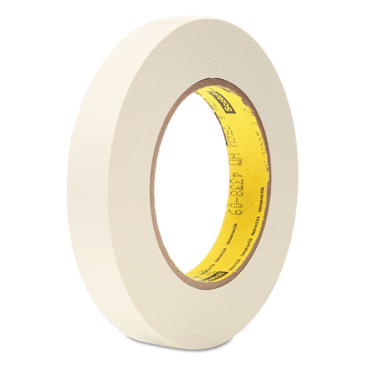 3M/COMMERCIAL TAPE DIV. Printable Flatback Paper Tape, 3" Core, 0.75" x 60 yds, White (MMM25634)