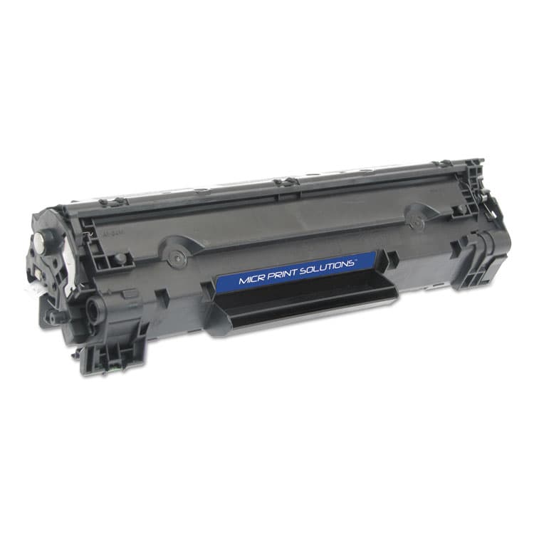 MICR Print Solutions Compatible CF283A(M) (83AM) MICR Toner, 1,500 Page-Yield, Black (MCR83AM)
