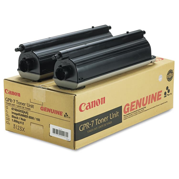 CANON USA, . 6748A003AA (GPR-7) Toner, 36,600 Page-Yield, Black, 2/Pack (CNM6748A003AA)