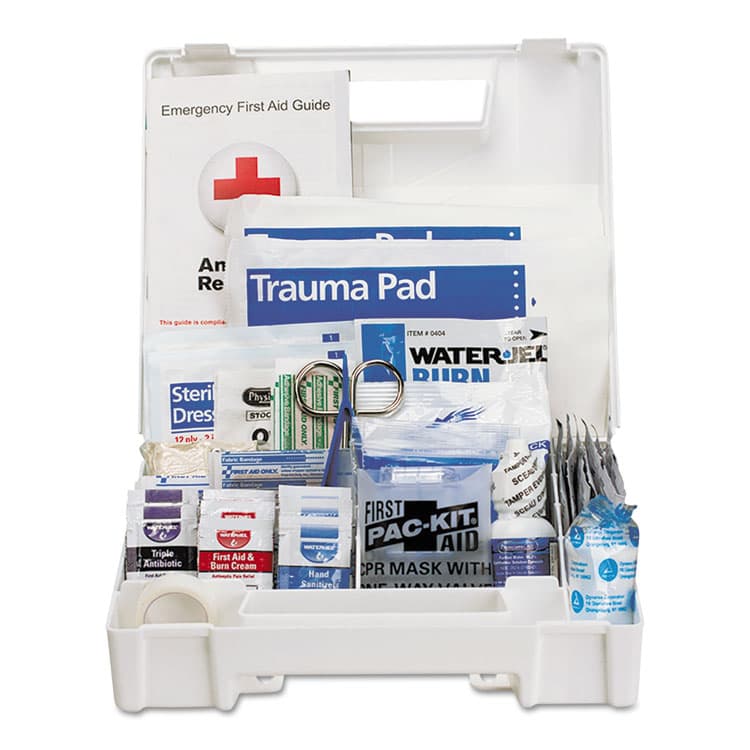 FIRST AID ONLY, . Bulk ANSI 2015 Compliant First Aid Kit, Type I and II, 141 Pieces, Plastic Case (FAO90589) thumbnail 2