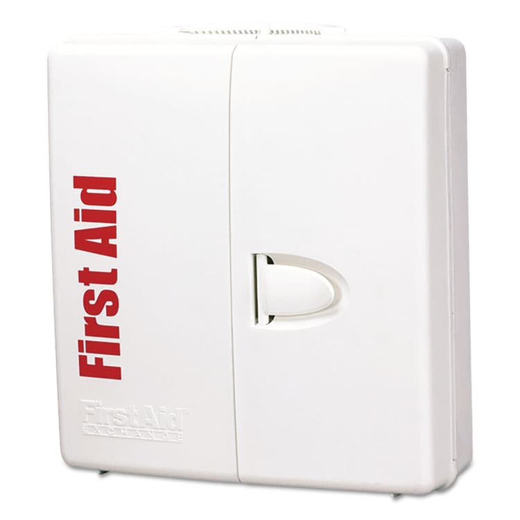 FIRST AID ONLY, . ANSI 2021 SmartCompliance General Business First Aid Station for 50 People, with Medication, 242 Pieces, Plastic Case (FAO90608021) thumbnail 4