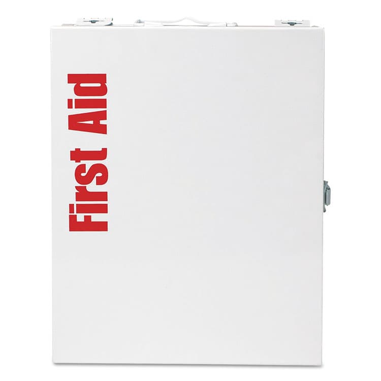 FIRST AID ONLY, . ANSI 2021 SmartCompliance General Business First Aid Station for 25 People, without Medication, 94 Pieces, Metal Case (FAO90578021) thumbnail 4