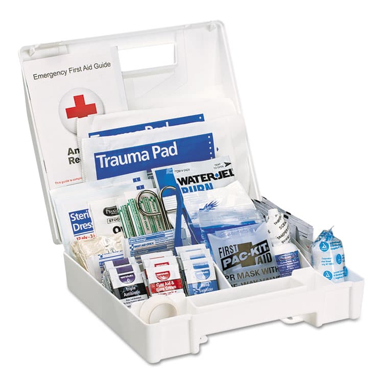 FIRST AID ONLY, . Bulk ANSI 2015 Compliant First Aid Kit, Type I and II, 141 Pieces, Plastic Case (FAO90589) thumbnail 3