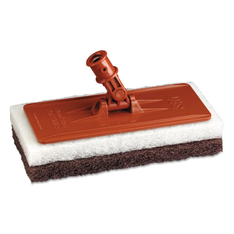 3M/COMMERCIAL TAPE DIV. Doodlebug Threaded Pad Holder Kit, 4.63 x 10, Orange (MMM08542KT)