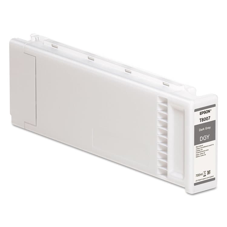 EPSON AMERICA, . T800700 UltraChrome GS3 Ink, Dark Gray (EPST800700)