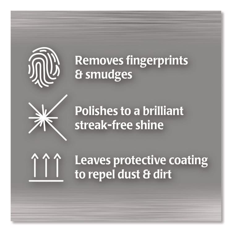 WEIMAN Stainless Steel Cleaner and Polish, Floral Scent, 22 oz Spray Bottle, 6/Carton (WMN108) thumbnail 3