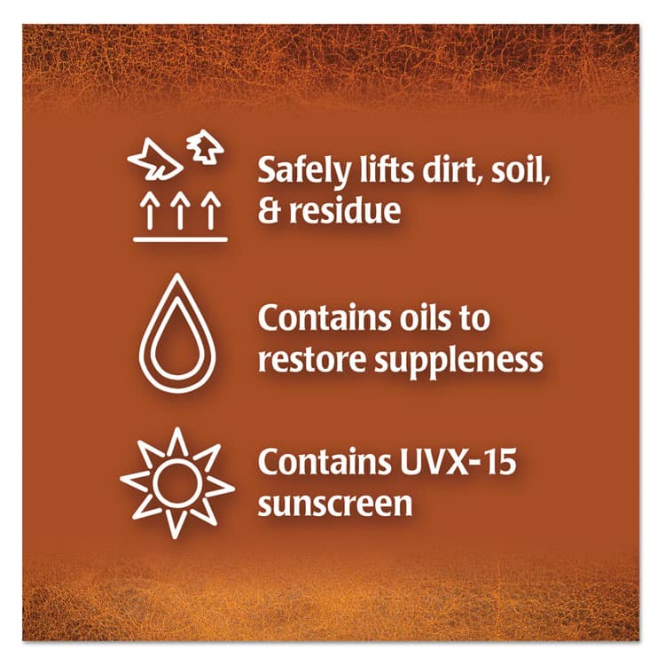 WEIMAN Leather Wipes, 1-Ply, 7 x 8, White, 30/Canister, 4 Canisters/Carton (WMN91CT) thumbnail 3