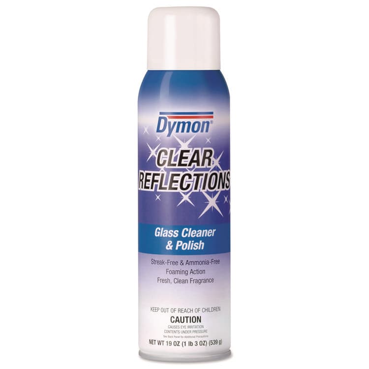 ITW PRO BRANDS Clear Reflections Mirror and Glass Cleaner, 20 oz Aerosol Spray, 12/Carton (ITW38520) thumbnail 2