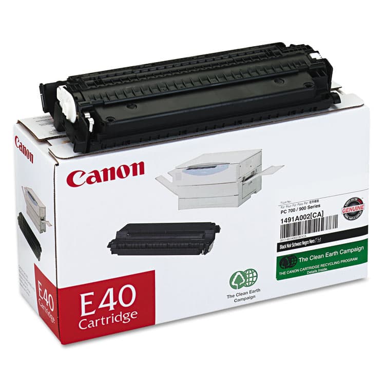 CANON USA, . 1491A002 (E40) Toner, 4,000 Page-Yield, Black (CNME40)
