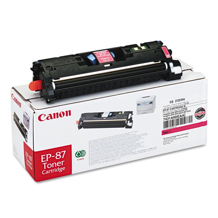 CANON USA, . 7431A005 (EP-87) Toner, 4,000 Page-Yield, Magenta (CNMEP87M)