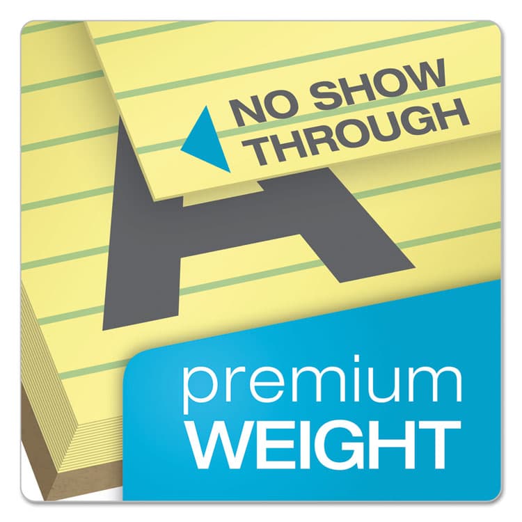 TOPS BUSINESS FORMS Docket Gold Ruled Perforated Pads, Wide/Legal Rule, (50) Canary Yellow 8.5 x 14 Sheets, 12/Pack (TOP63980) thumbnail 2