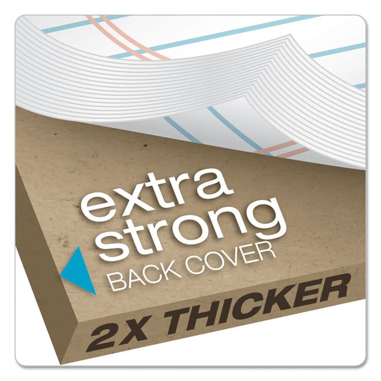 TOPS BUSINESS FORMS Docket Gold Ruled Perforated Pads, Narrow Rule, (50) White 5 x 8 Sheets, 12/Pack (TOP63910) thumbnail 3